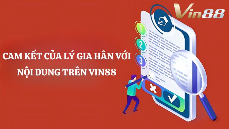 Cam kết của Lý Gia Hân