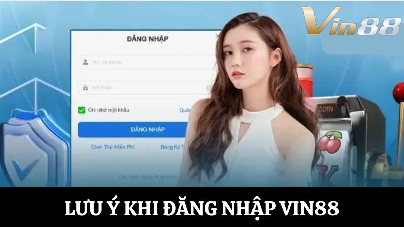 lưu ý Đăng nhập